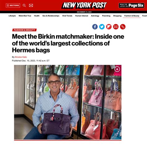 who has the biggest birkin collection in the world